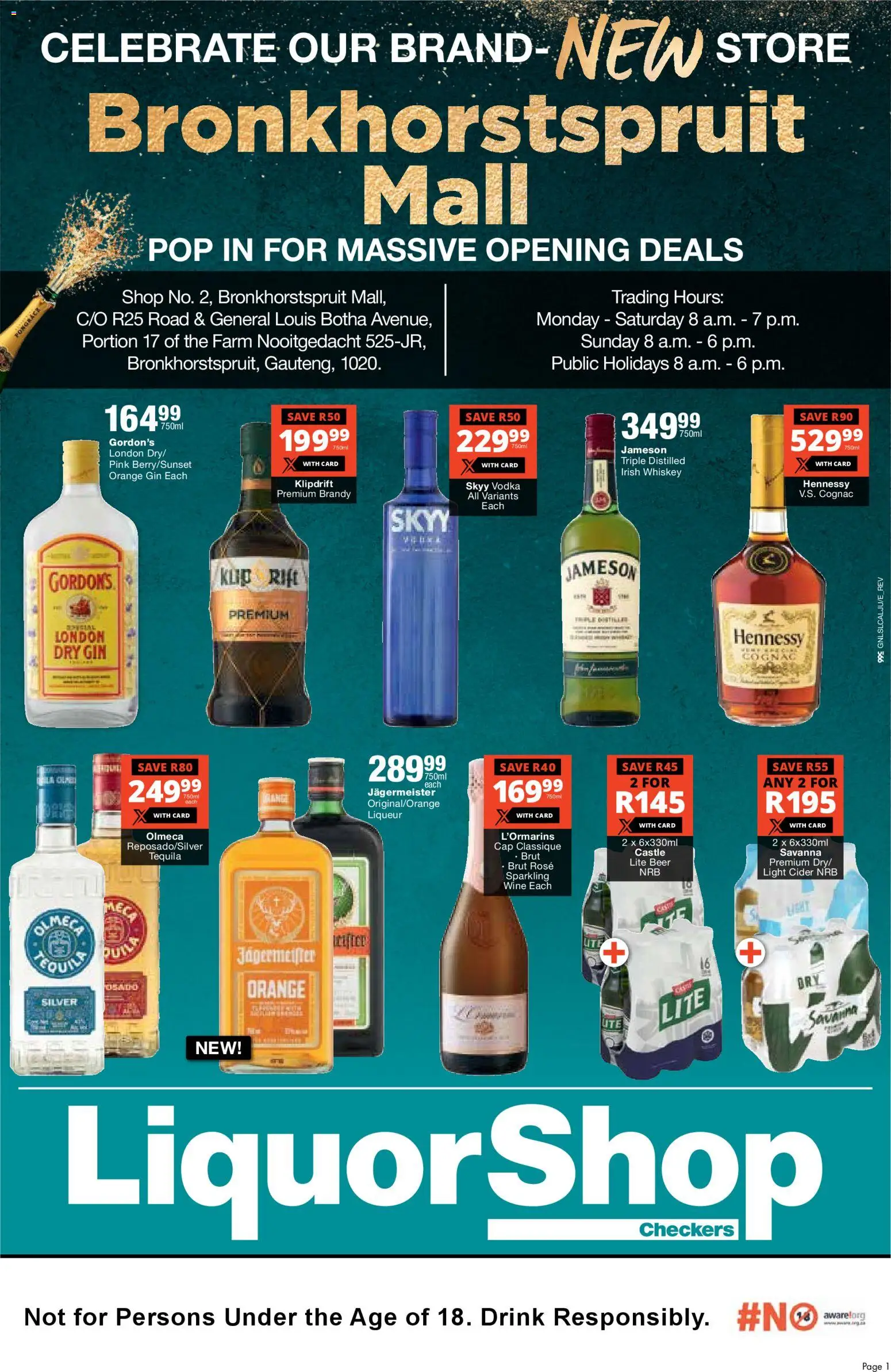 Preview of Checkers flyer valid from 05/12/2025