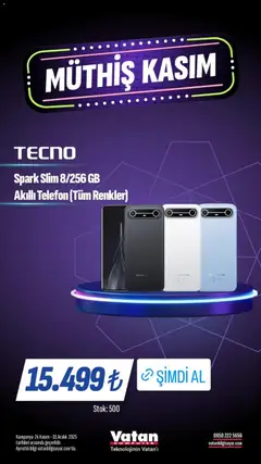 Vatan Bilgisayar Black Friday 24.11.2025 - Broşürünün önizlemesi | Strana: 4