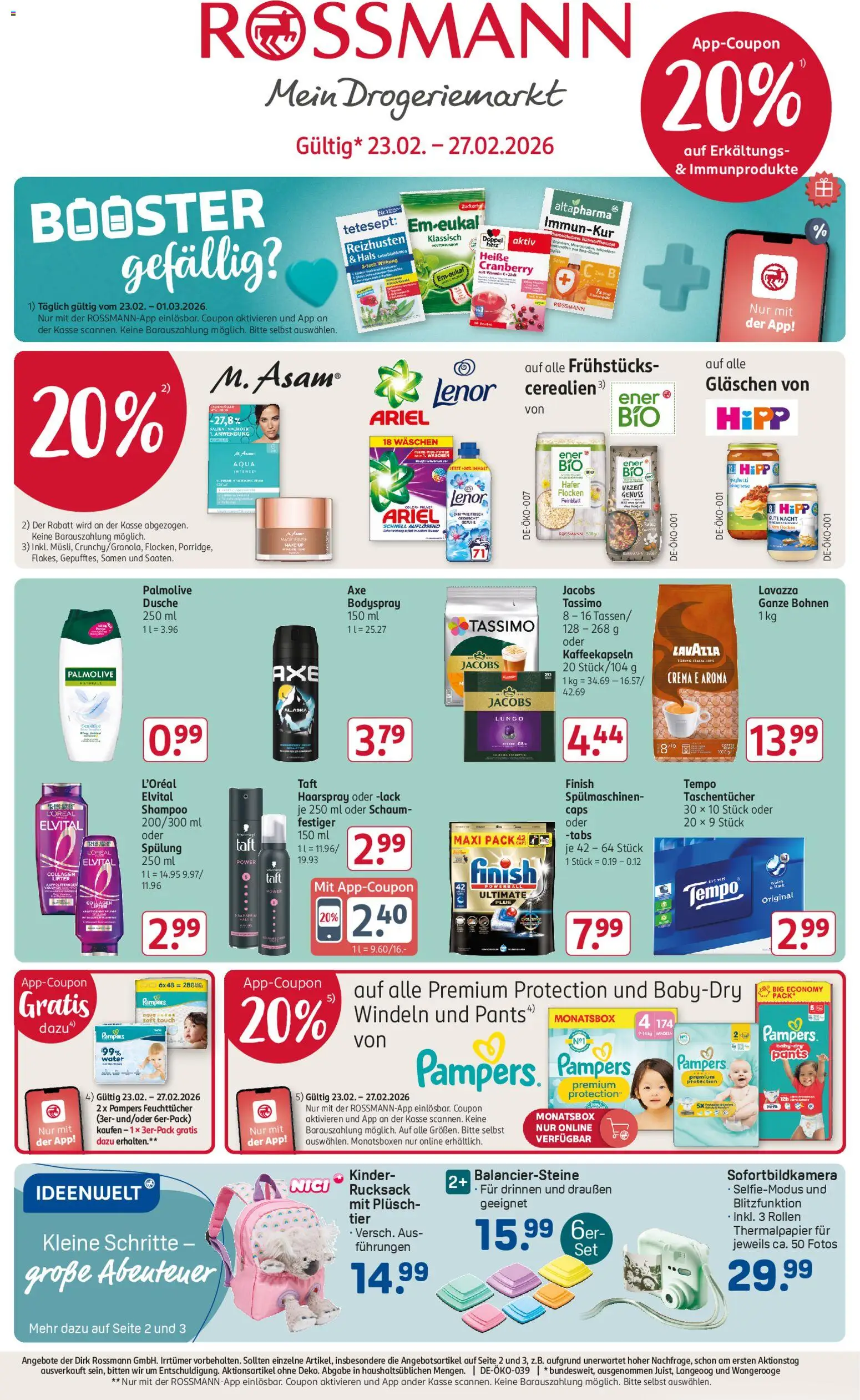 Vorschau von dem Prospekt des Geschäftes Rossmann, gültig ab dem 23.02.2026