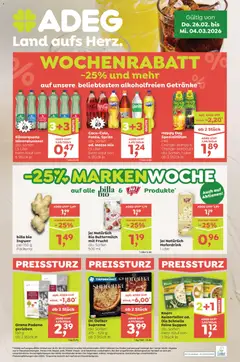 Vorschau der Angebote: ADEG Flugblatt gültig ab 26.02.2026