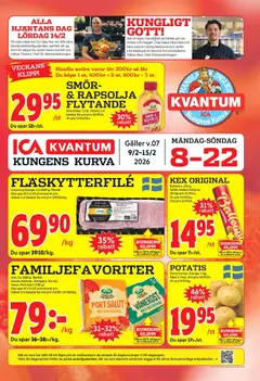 Förhandsgranska reklamblad Kungens Kurva från butik ICA Kvantum gäller från 09/02/2026
