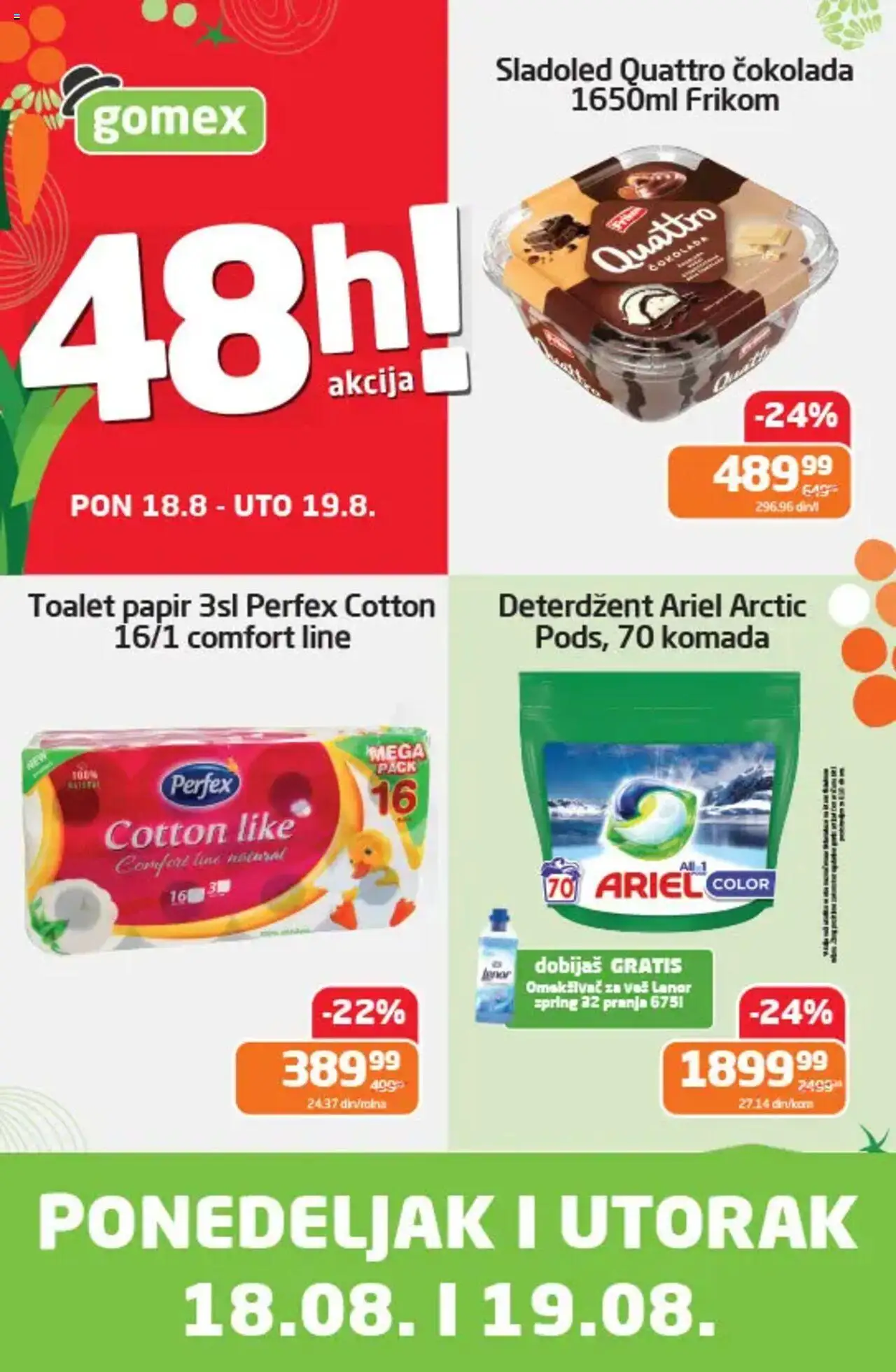 Gomex katalog važi od 18.08.2025 - stranica 1