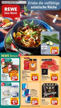 Vorschau von dem Prospekt des Geschäftes Rewe, gültig ab dem 01.09.2025