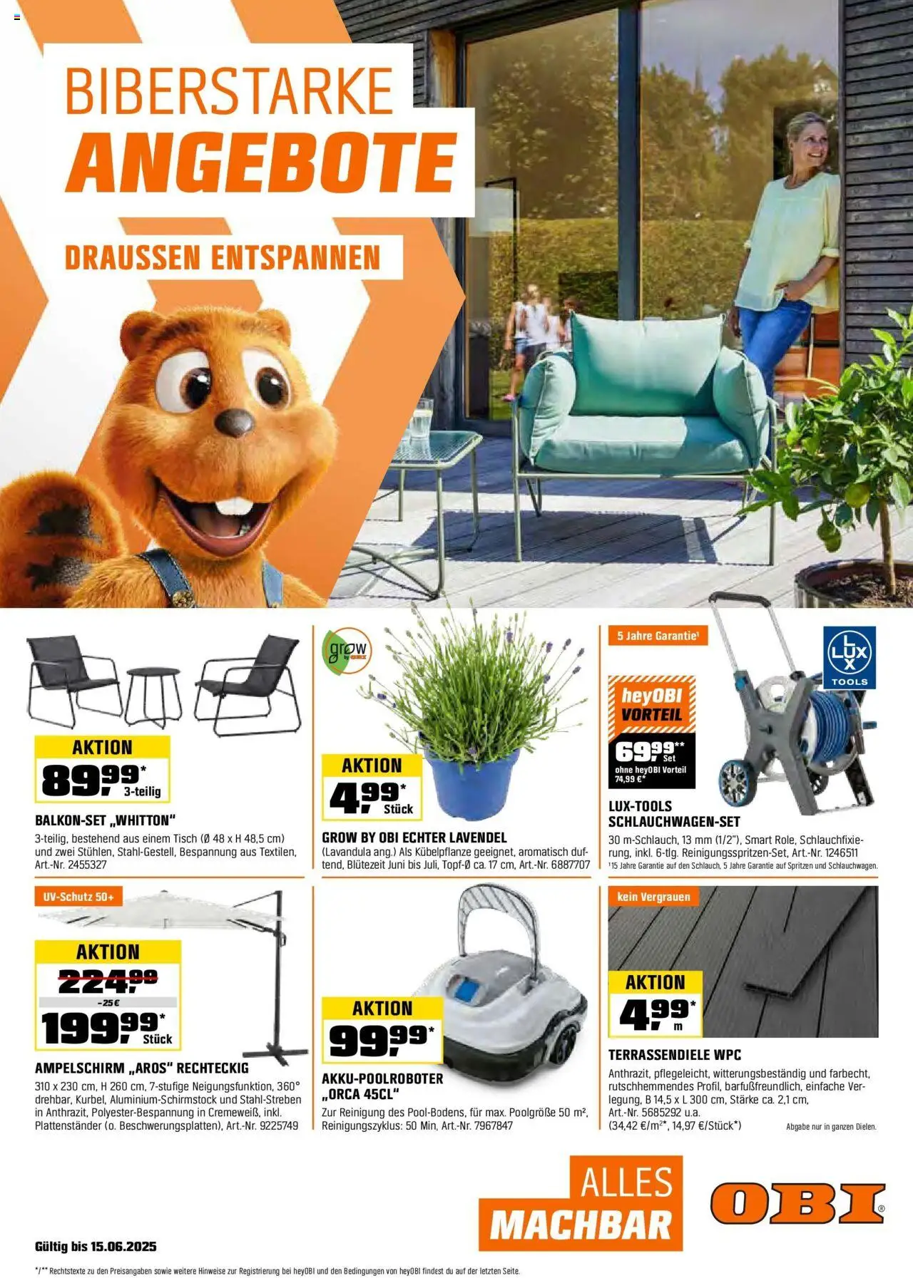 Obi Biberstarke Angebote (vom 31.05.2025 - 15.06.2025)