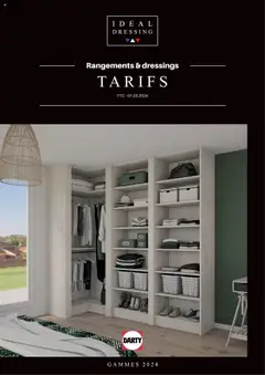 Prévisualisation de Brochure rangements & dressings du magasin Darty formulaire valide 30/07/2025