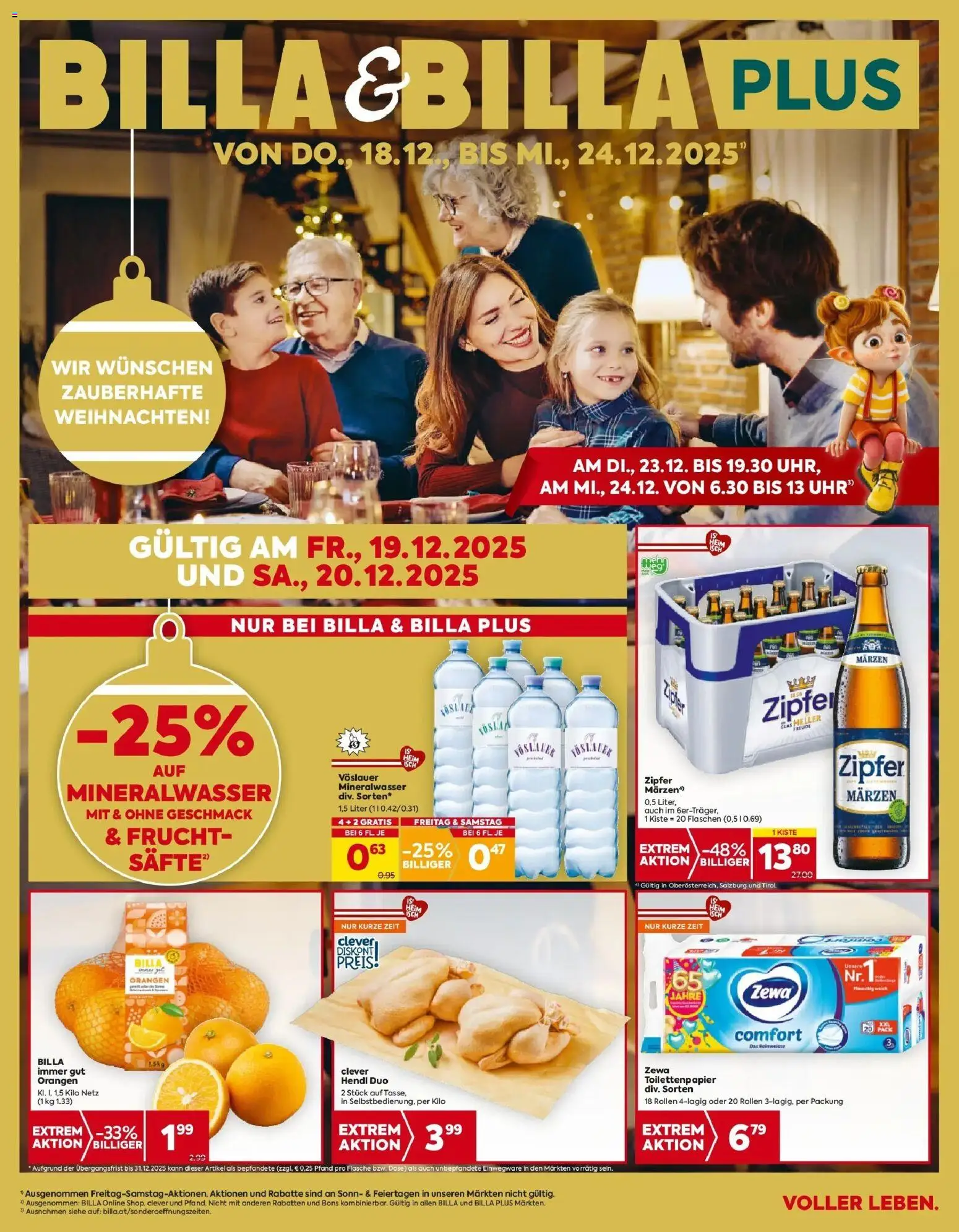 Vorschau der Angebote: Billa Wien gültig ab 18.12.2025