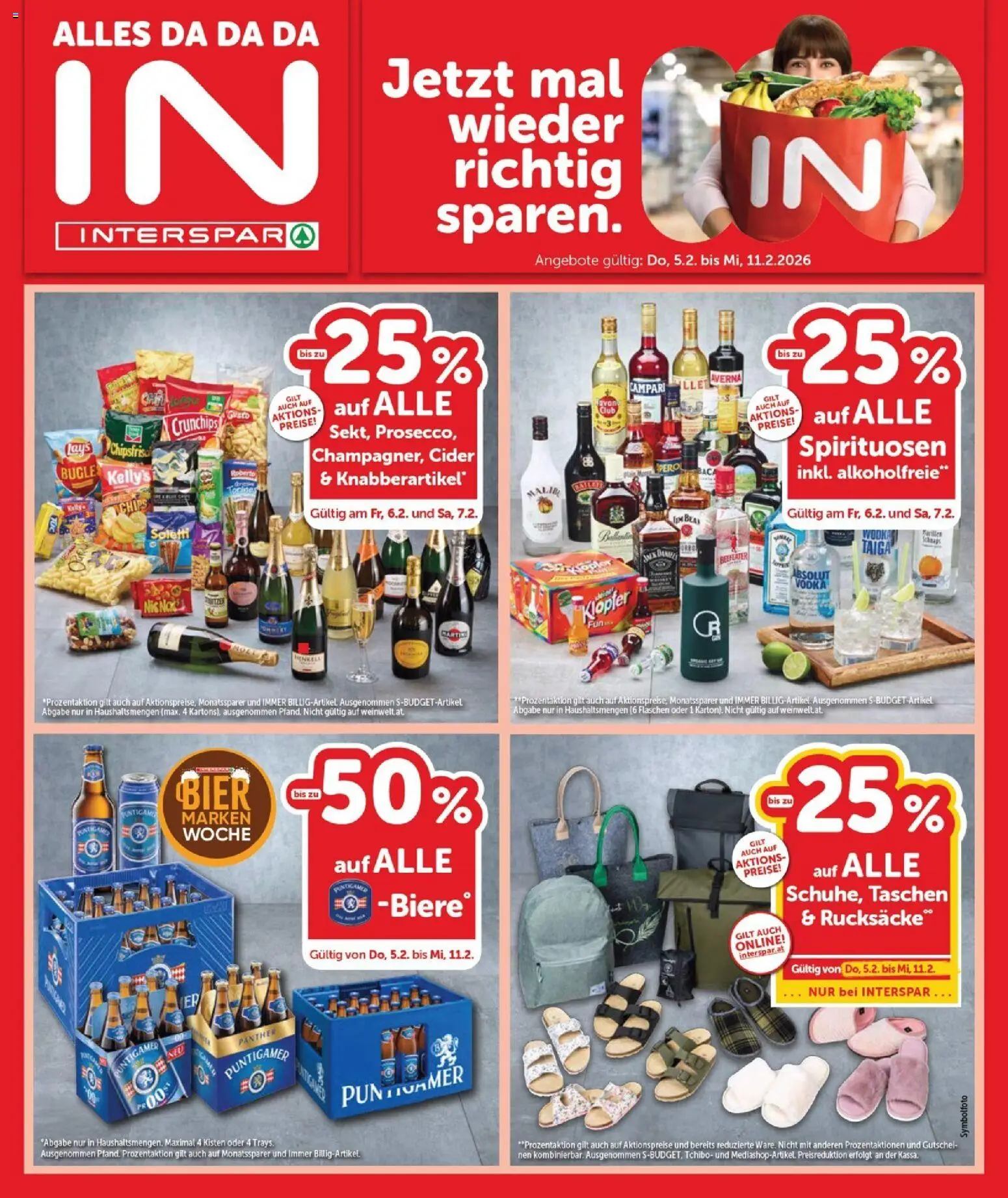 Vorschau der Angebote: Interspar Burgenland gültig ab 05.02.2026