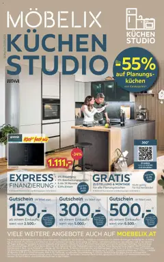 Vorschau der Angebote: Möbelix Küchen Studio gültig ab 16.09.2025