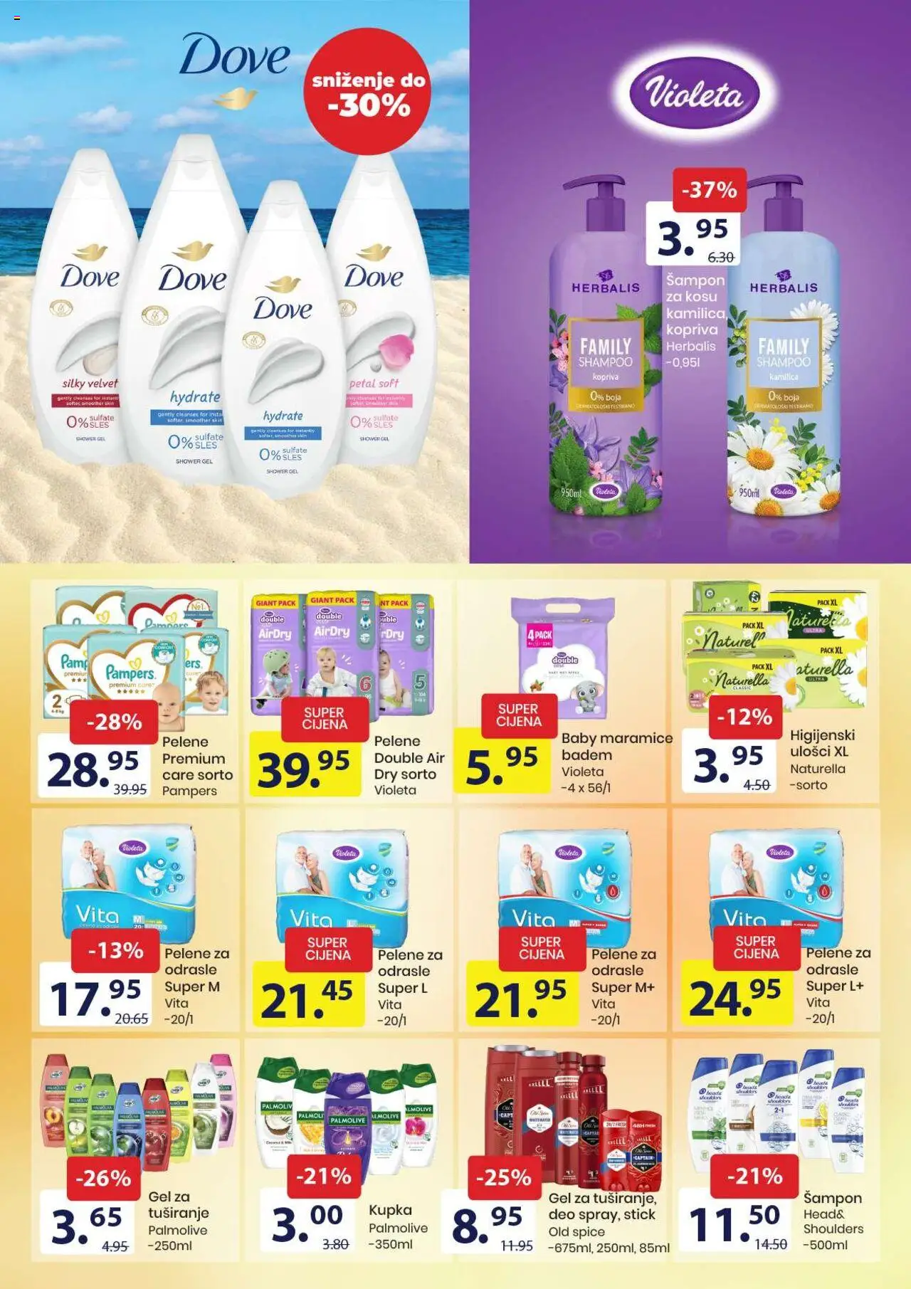 Pregled letka Katalog Prehrana i hemija trgovine FIS vrijedi od 2025.10.10