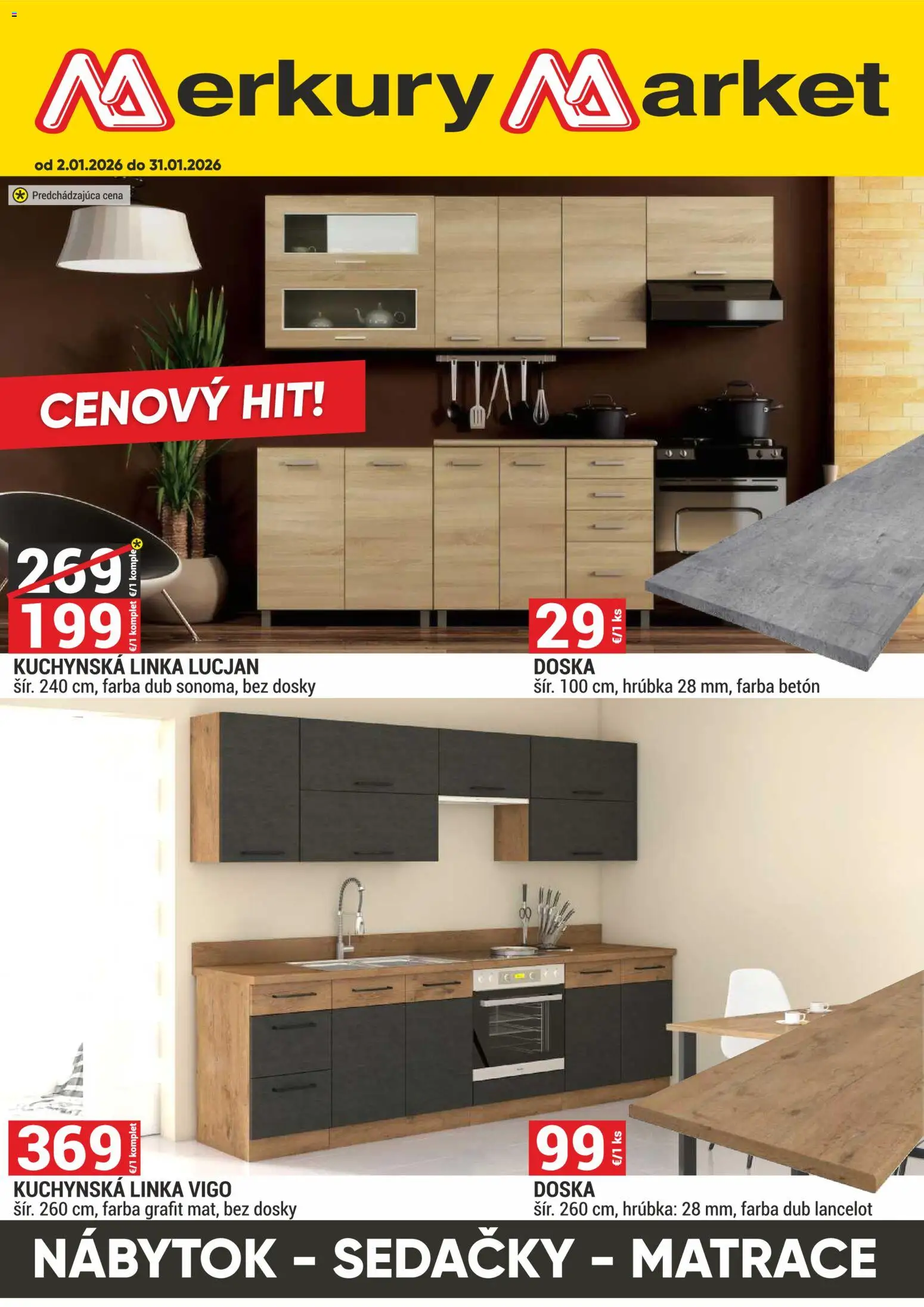 Náhľad Merkury Market letáku platného od 02.01.2026