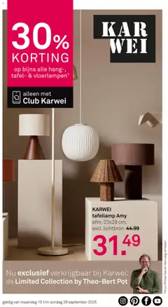 Voorbeeld van Folder van winkel KARWEI geldig vanaf 15-09-2025