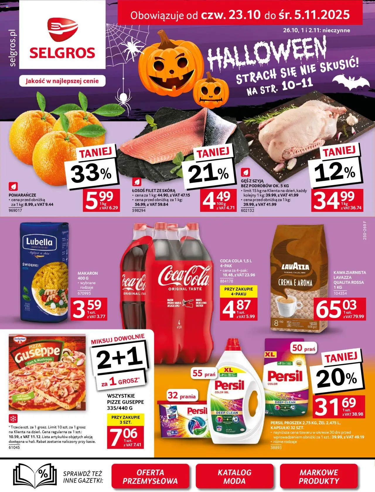 Selgros cash&carry Gazetka od 23.10.2025 - Nowa Gazetka - Numer strony 1