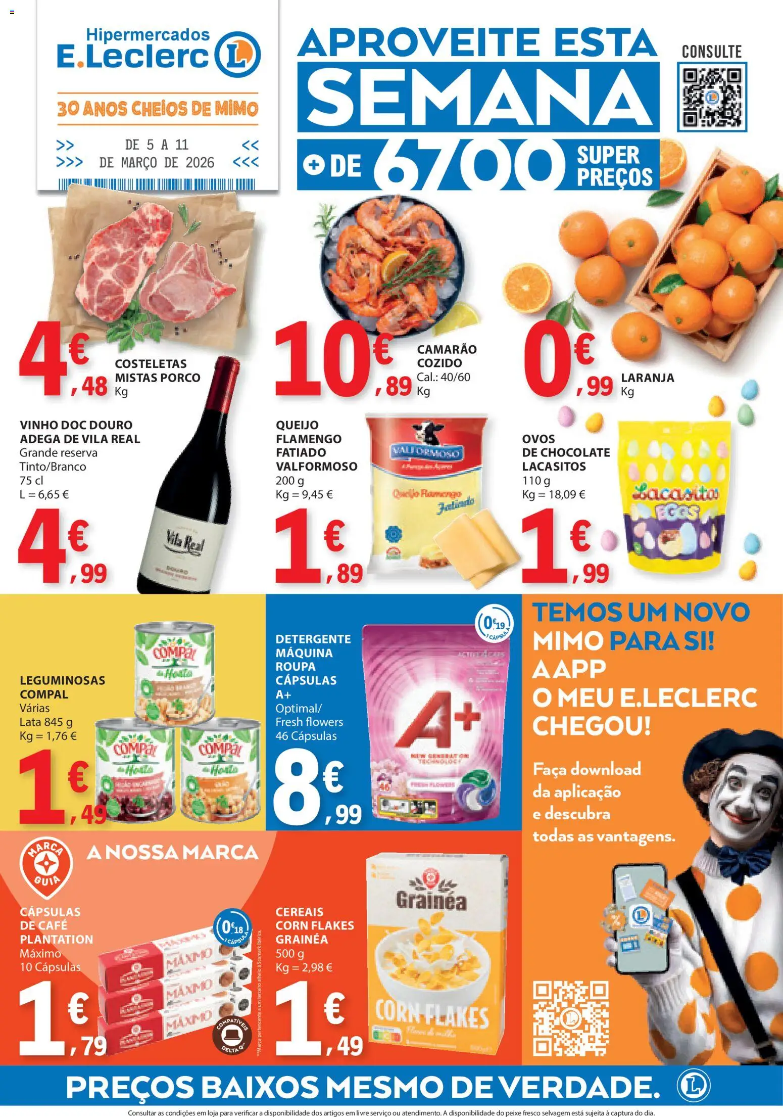 Pré-visualização do folheto da loja E.Leclerc válida a partir de 05/03/2026