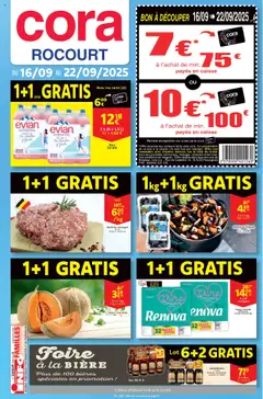 Voorbeeld van Les offres chez cora Rocourt van winkel Cora geldig vanaf 16/09/2025