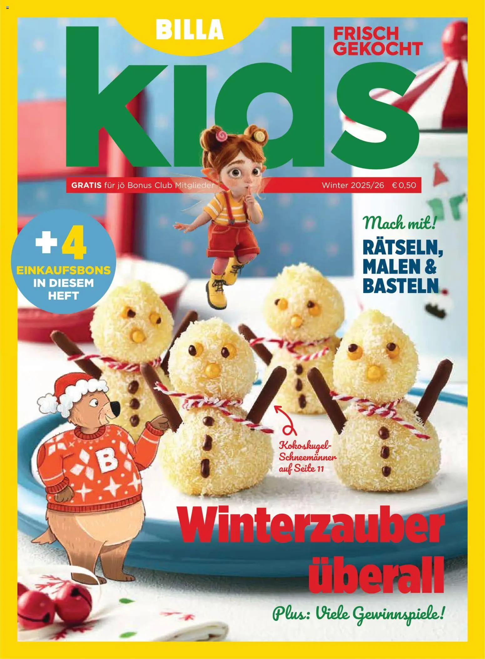 Vorschau der Angebote: Billa Frisch Gekocht Kids gültig ab 01.12.2025