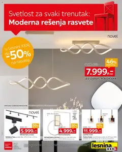 Pregled Lesnina XXXL kataloga - važi od 29.09.2025