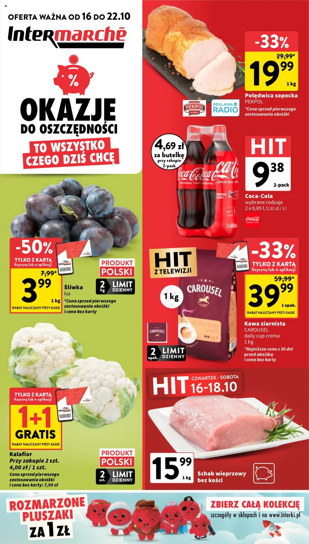Intermarche Gazetka od 16.10.2025 - Nowa Gazetka - Numer strony 1
