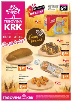 Pregled letka Katalog trgovine Trgovina Krk vrijedi od 16.10.2025