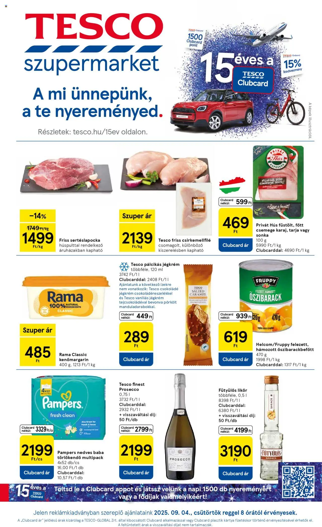 Tesco aktuális szórólap, érvényes 2025.09.04.-től - 1 oldal