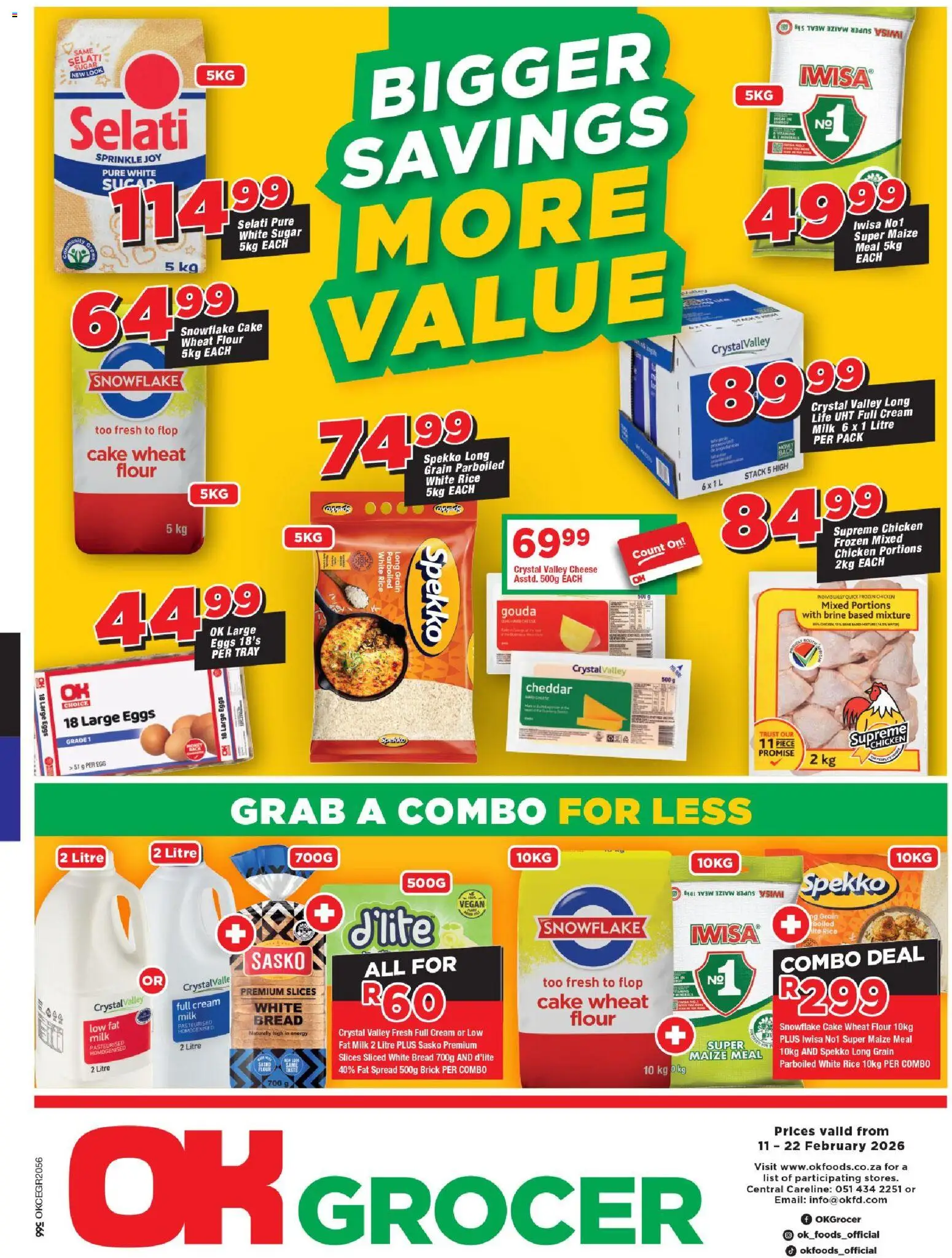 Preview of OK Foods flyer valid from 11/02/2026