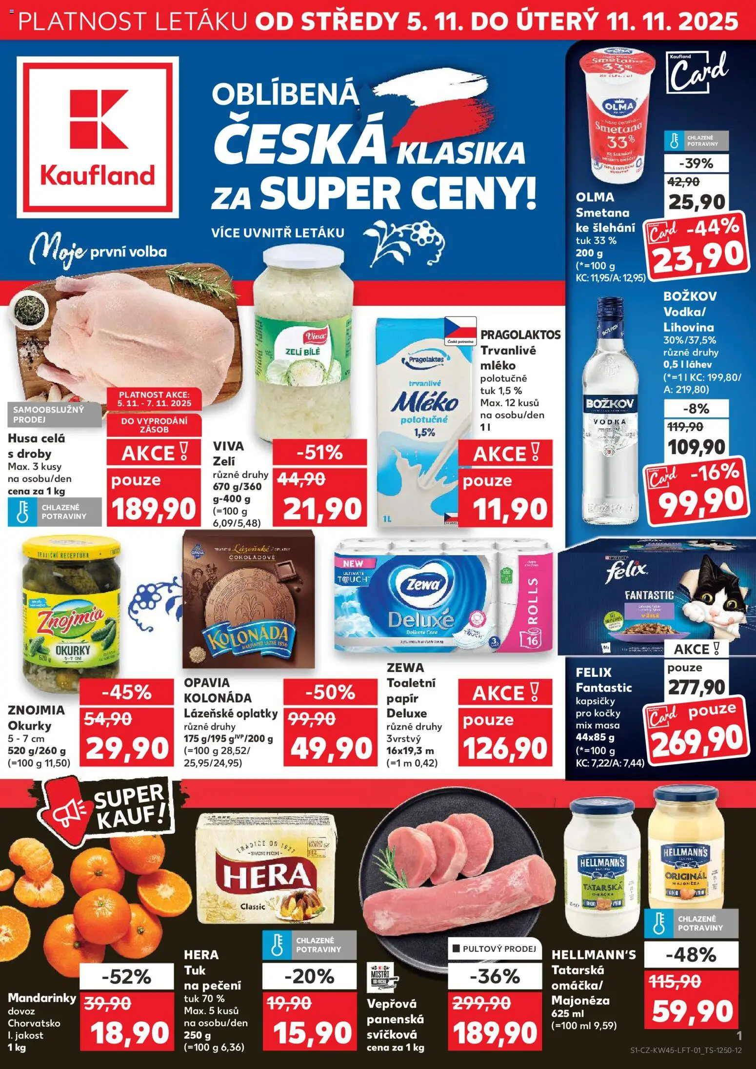 Náhled nabídky: Kaufland Leták - Kolín platný od 05.11.2025