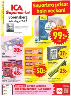 Förhandsgranska reklamblad Borensberg från butik ICA Supermarket gäller från 13/04/2026