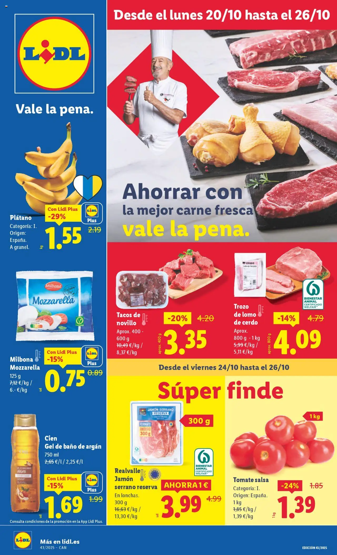 LIDL Canarias del 20/10/2025 >> catálogo esta semana