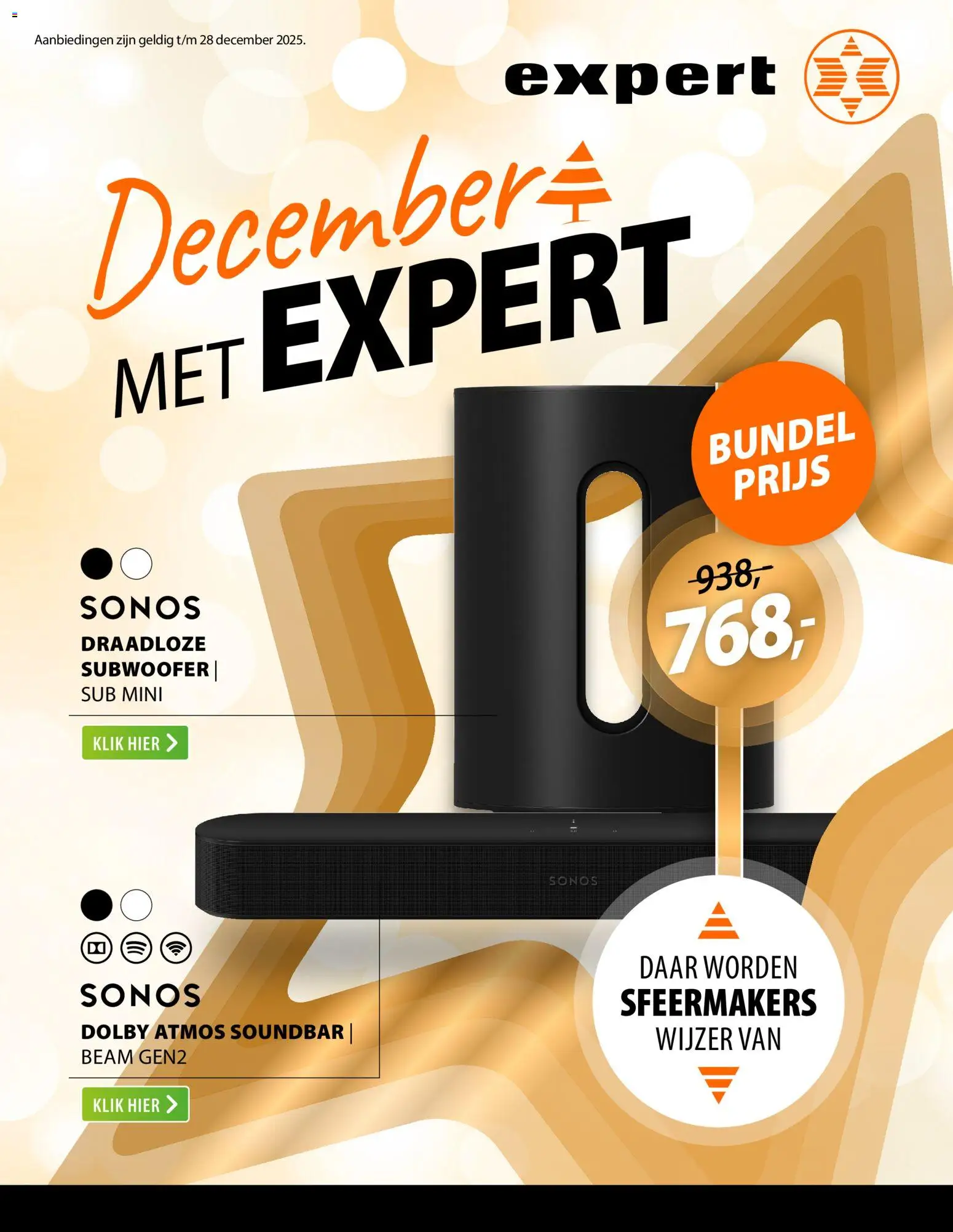 Voorbeeld van December met Expert van winkel Expert geldig vanaf 22-12-2025