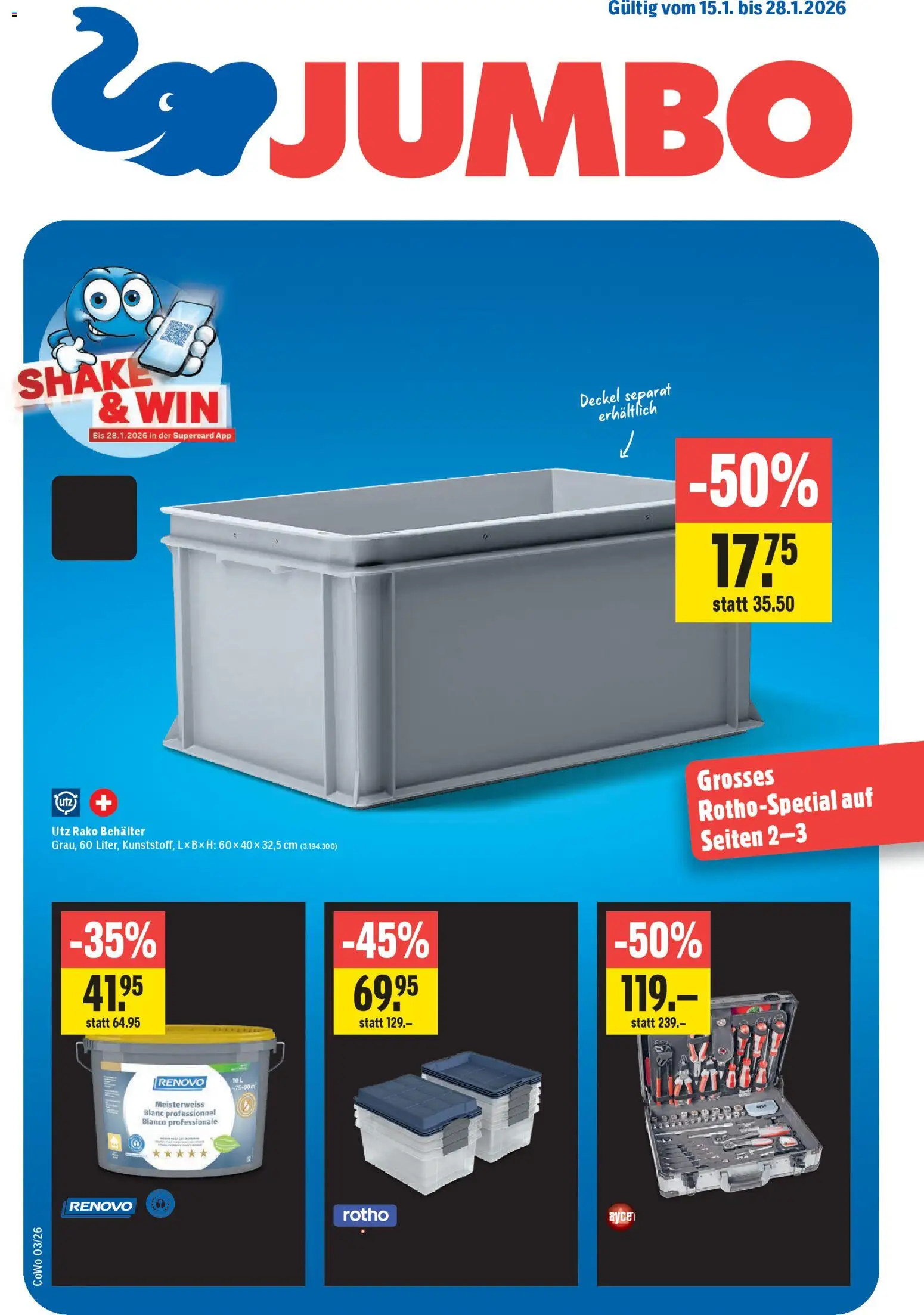 Vorschau des Merkblatts Aktionen vom Shop Jumbo gültig von 15.01.2026 bis 28.01.2026