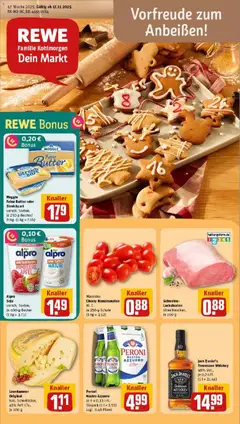 Vorschau von dem Prospekt des Geschäftes Rewe, gültig ab dem 17.11.2025