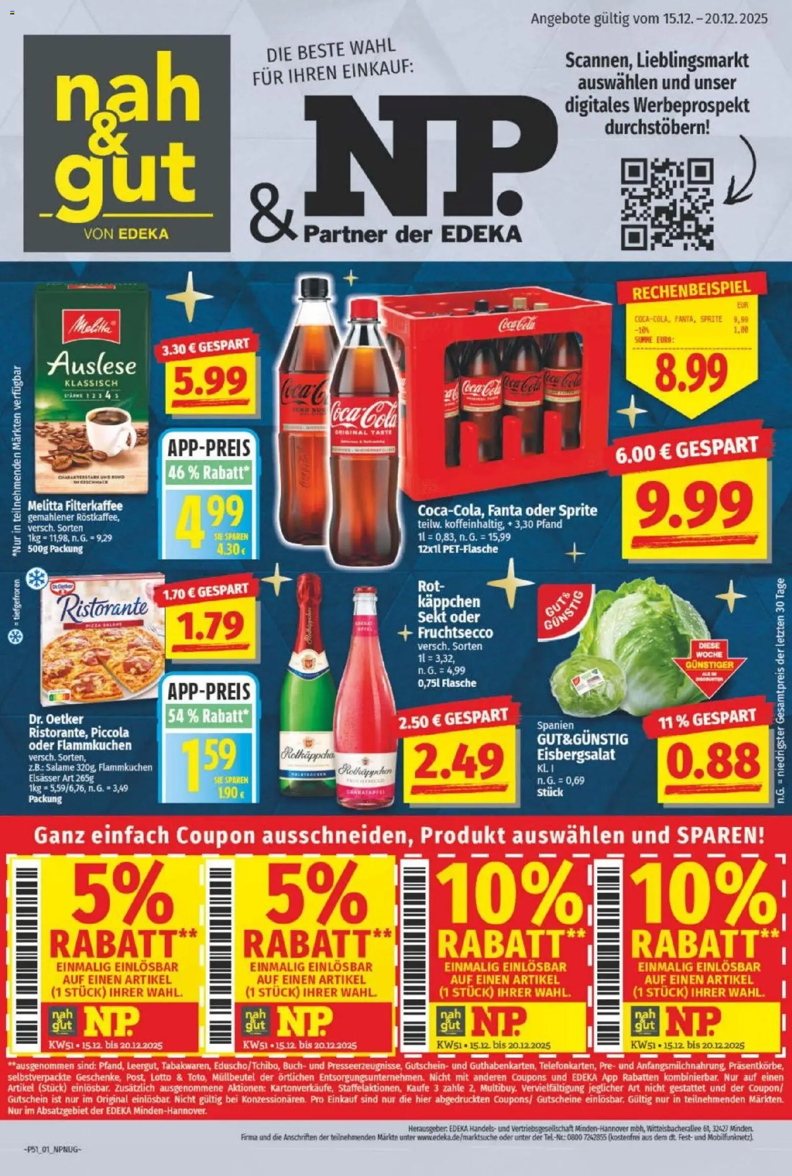 Vorschau von dem Prospekt des Geschäftes NP Discount, gültig ab dem 15.12.2025