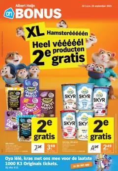 Prévisualisation de Folder week / de la semaine 39 du magasin Albert Heijn formulaire valide 22/09/2025