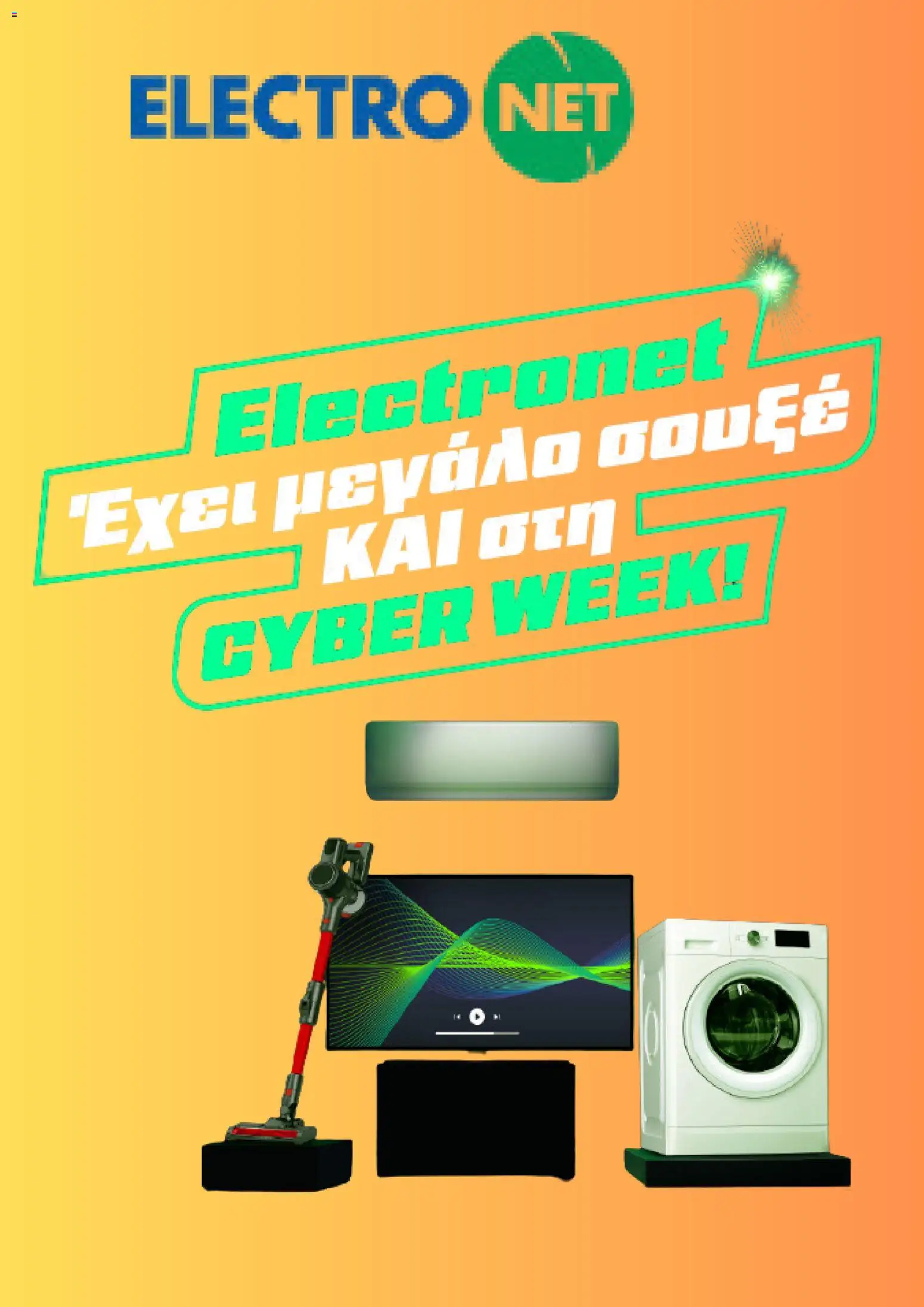 Preview of leaflet Cyber Week from shop Electronet valid from 02/12/2025