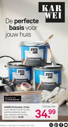 Voorbeeld van Folder van winkel KARWEI geldig vanaf 02-02-2026