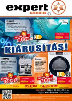 Expert - Akciós újság Expert megtekintése, amely érvényes 2026.01.08.-től