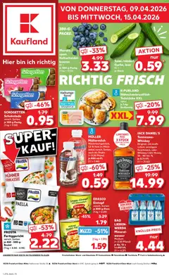 Vorschau von dem Prospekt des Geschäftes Kaufland, gültig ab dem 09.04.2026