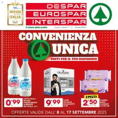 Anteprima dell'opuscolo Volantino Sicilia dal negozio Despar valido da 08/09/2025