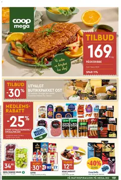 Forhåndsvis Coop Mega kundeavis fra butikk Coop Mega gyldig fra 30/03/2026