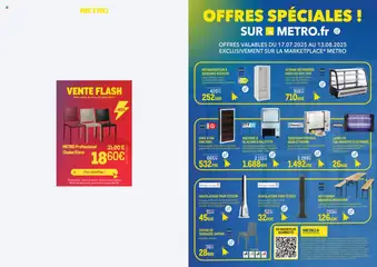 Prévisualisation de Offres Spéciales - Exclusivités Marketplace du magasin METRO formulaire valide 17/07/2025