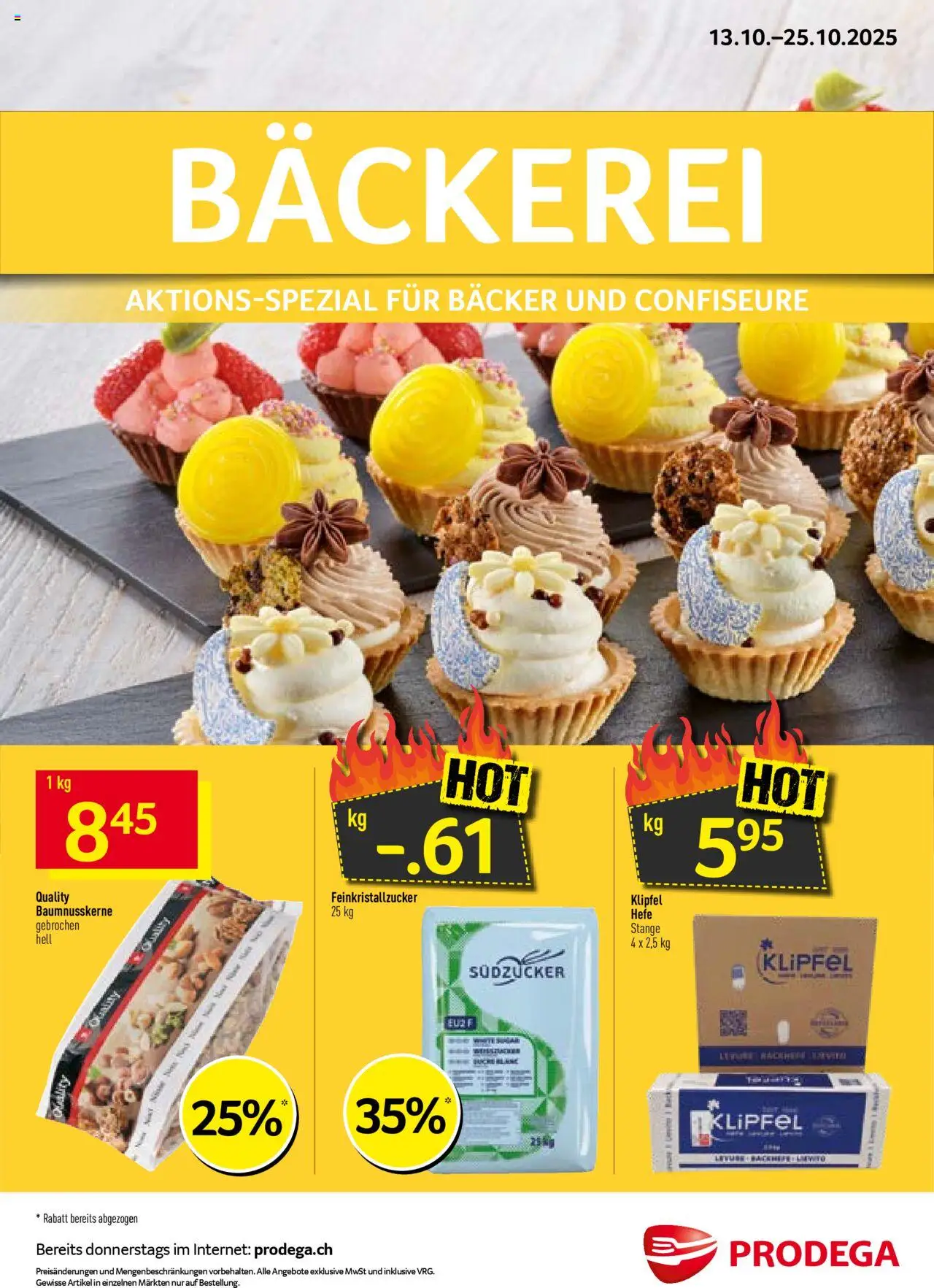 Prodega Aktionen Bäckerei ab 13.10.2025 - Seitennummer 1