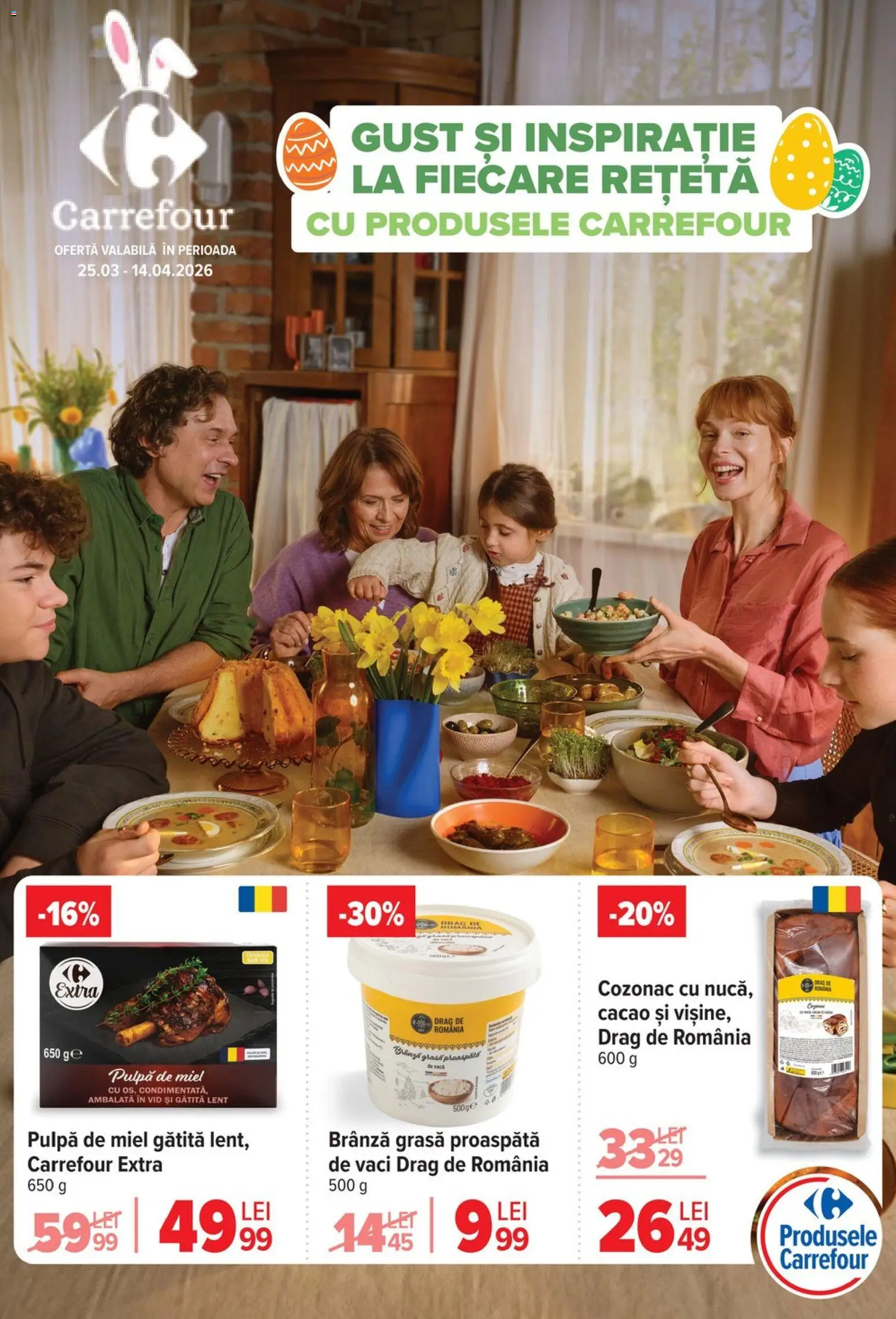 Previzualizarea de cataloage: Carrefour Carrefour Catalog Paste valabil de la 25.03.2026