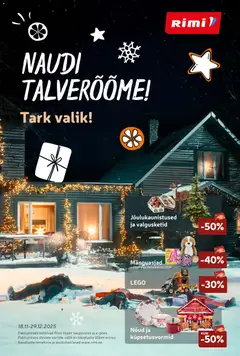 Rimi kliendilehe eelvaade alates 2025.11.18