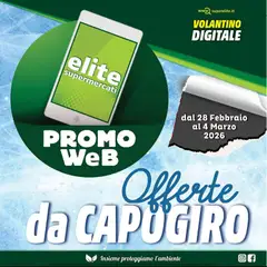 Anteprima dell'opuscolo Volantino Promo Web dal negozio Elite Supermercati valido da 28/02/2026
