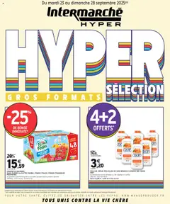 Prévisualisation de Les gros formats Hyper du magasin Intermarché formulaire valide 23/09/2025