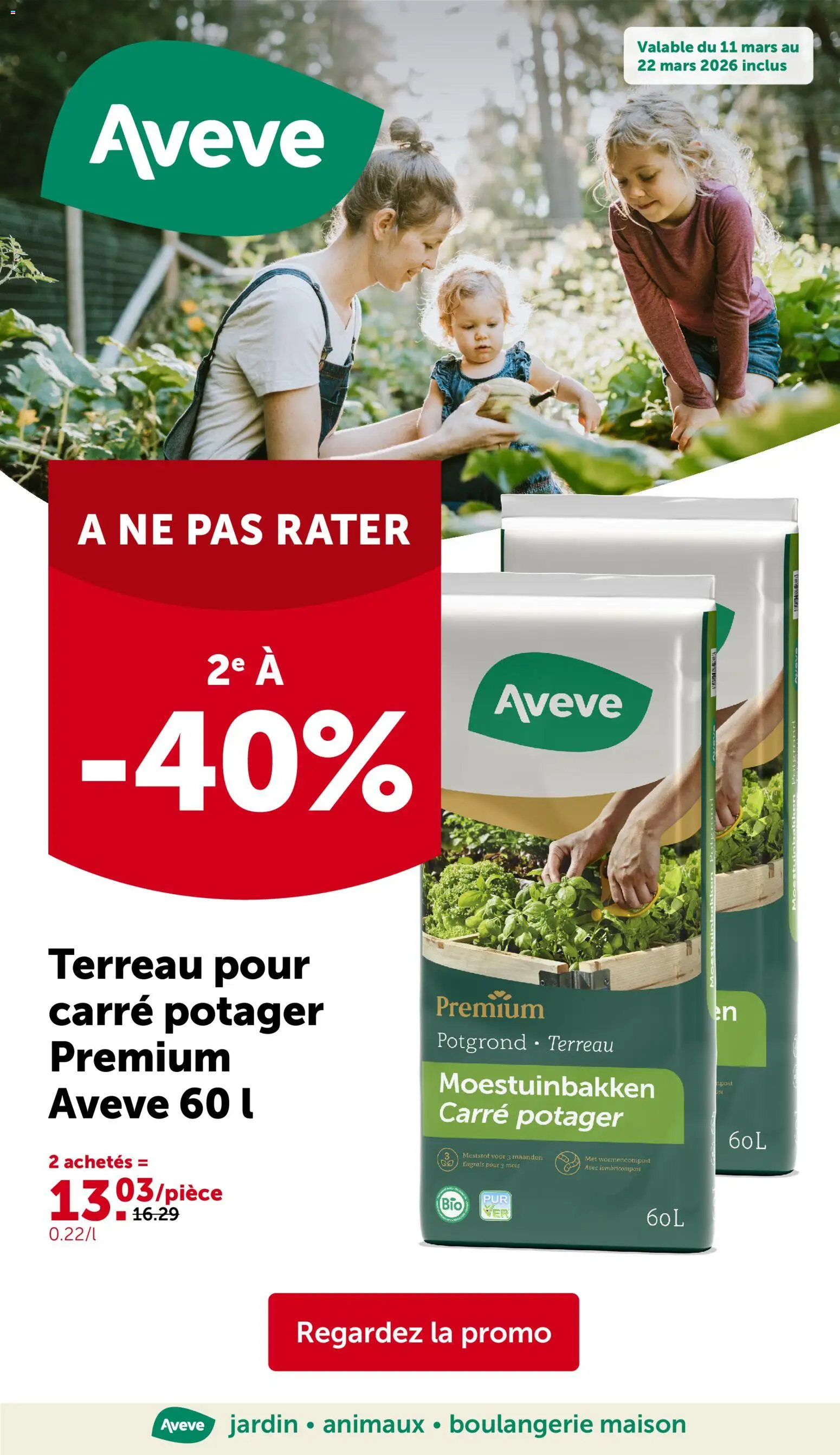 Voorbeeld van Aveve Publicité van winkel Aveve geldig vanaf 11/03/2026