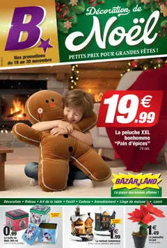 Prévisualisation de Catalogue du magasin Bazarland formulaire valide 19/11/2025