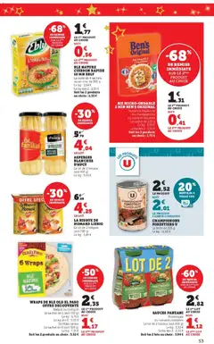 Prévisualisation de Catalogue du magasin Super U formulaire valide 09/12/2025 | Page: 53