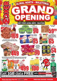 Preview of Boxer flyer valid from 25/02/2026