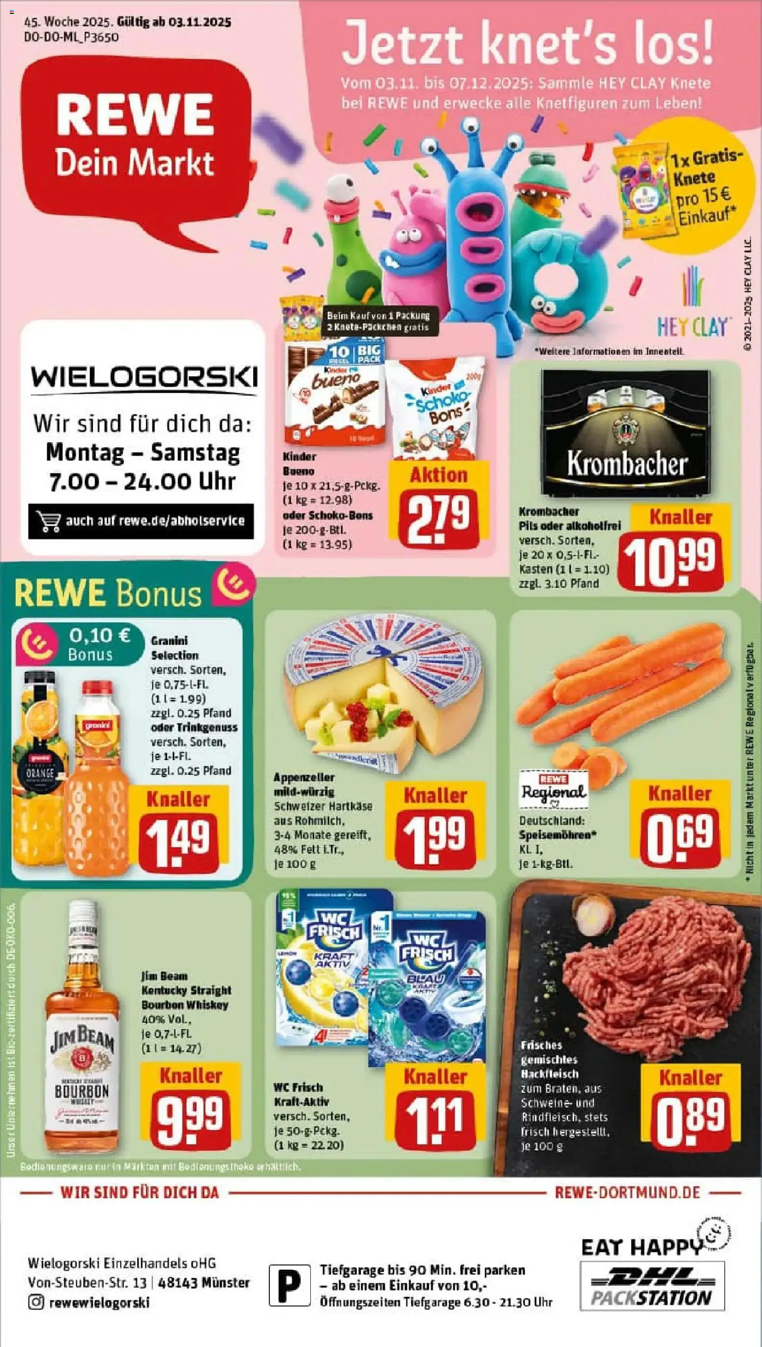 Vorschau von dem Prospekt des Geschäftes Rewe, gültig ab dem 02.11.2025