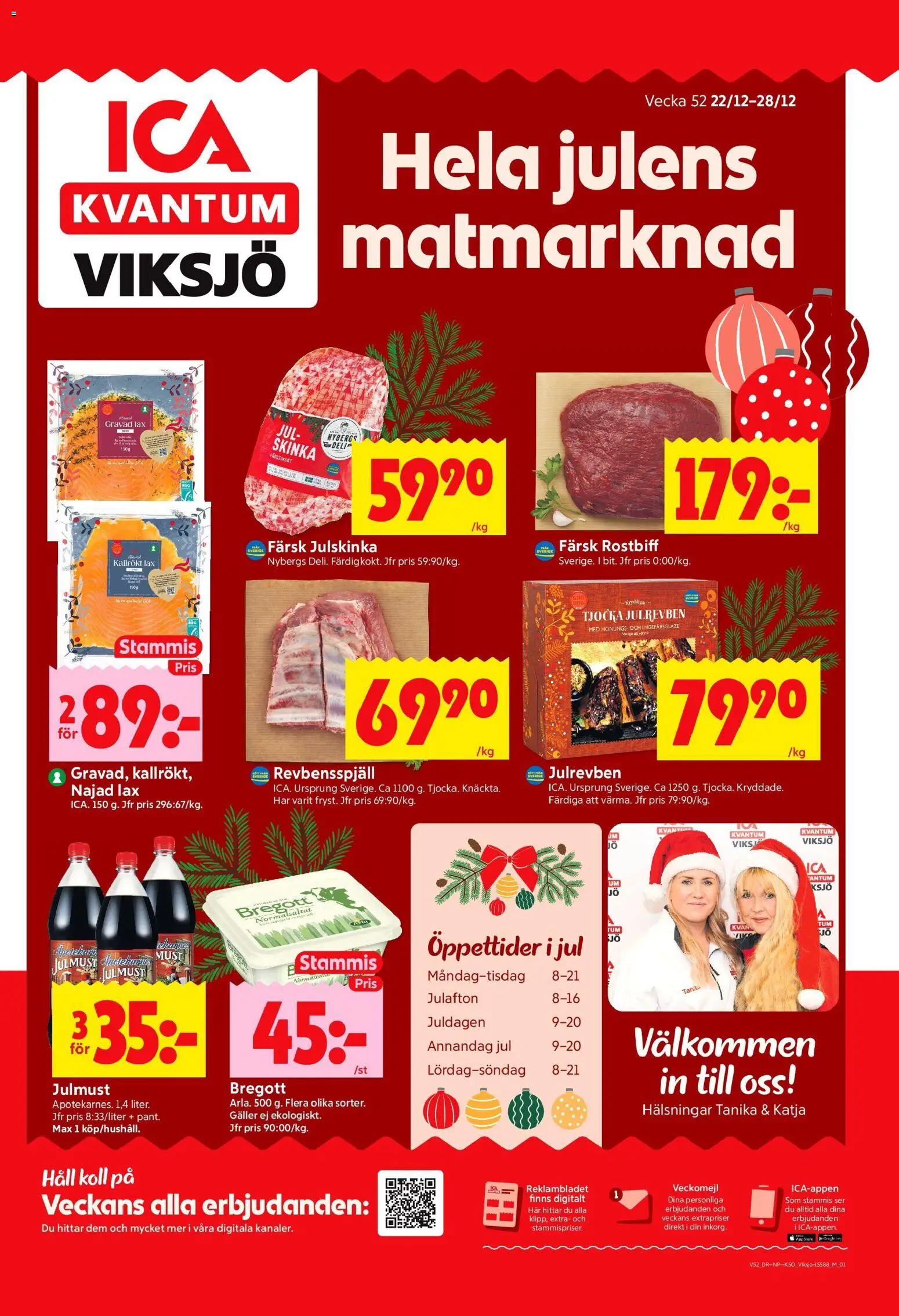 Förhandsgranska reklamblad Järfälla från butik ICA Kvantum gäller från 22/12/2025